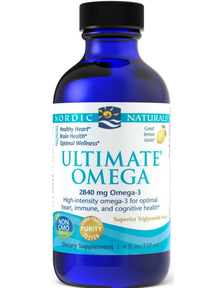 Ultimate Omega, 2840mg Lemon - 119 ml. | Nordic Naturals