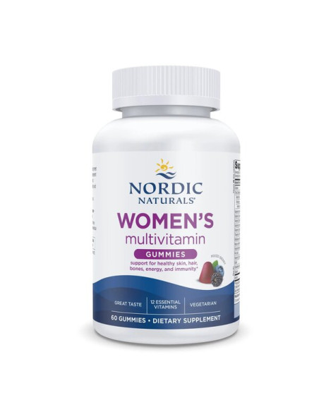 Women's Multivitamin Gummies, Mixed Berry - 60 gummies | Nordic Naturals