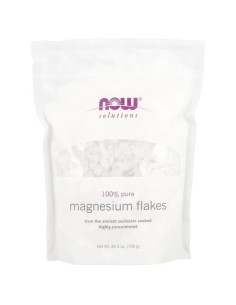 100% Pure Magnesium Flakes - 750g | NOW Foods
