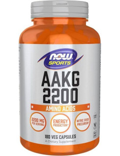 AAKG 2200 - 180 vcaps | NOW Foods