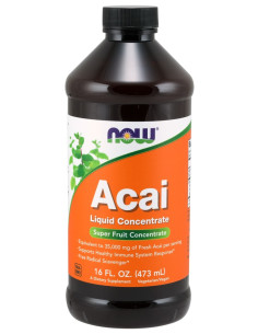 Acai Liquid Concentrate - 473 ml. | NOW Foods