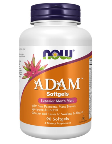 ADAM Multi-Vitamin for Men - 90 softgels | NOW...