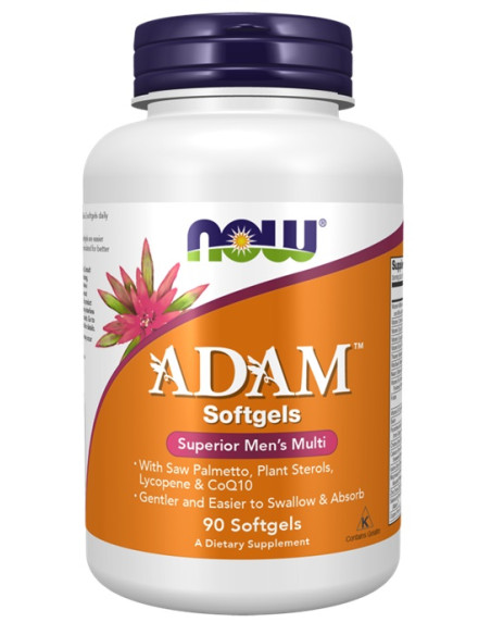 ADAM Multi-Vitamin for Men - 90 softgels | NOW Foods