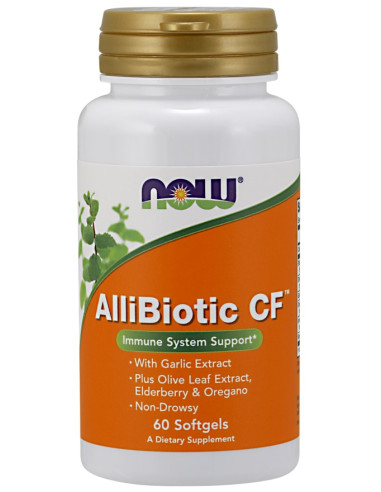 AlliBiotic CF - 60 softgels | NOW Foods