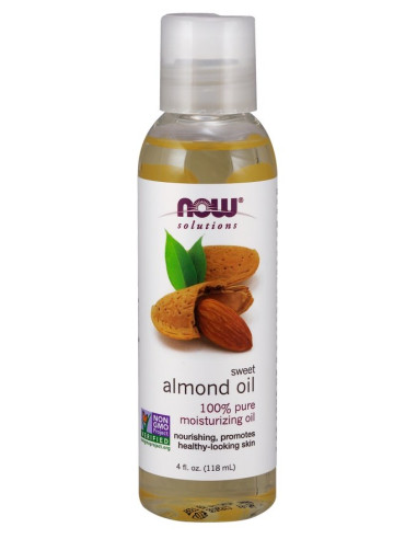 Almond Oil, Pure - 118 ml. | NOW Foods