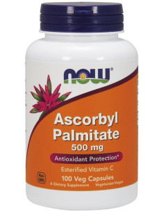 Ascorbyl Palmitate, 500mg - 100 vcaps | NOW Foods