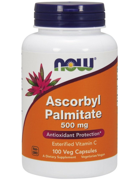 Ascorbyl Palmitate, 500mg - 100 vcaps | NOW Foods