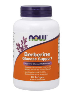 Berberine Glucose Support - 90 softgels | NOW Foods