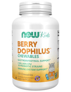 BerryDophilus Kids Chewables - 120 chewables | NOW Foods