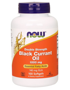 Black Currant Oil, 1000mg - 100 softgels | NOW Foods