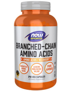 Branched-Chain Amino Acids - 240 vcaps | NOW Foods