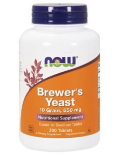 Brewer's Yeast, Tablets - 200 tablets | NOW Foods