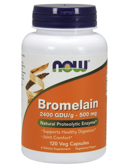 Bromelain, 500mg - 120 vcaps | NOW Foods