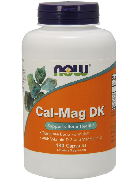 Cal-Mag DK - 180 caps | NOW Foods