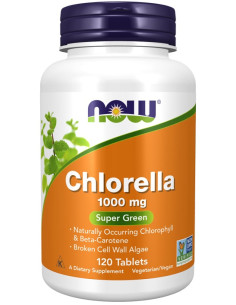 Chlorella, 1000mg - 120 tabs | NOW Foods