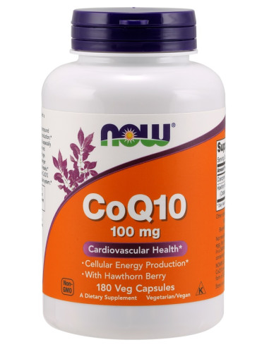 CoQ10 with Hawthorn Berry, 100mg - 180 vcaps |...