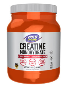 Creatine Monohydrate, Pure Powder - 1000g | NOW Foods