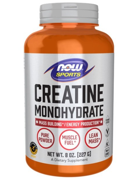 Creatine Monohydrate, Pure Powder - 227g | NOW Foods