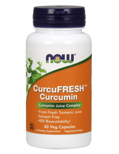 CurcuFRESH Curcumin, Capsules - 60 vcaps | NOW...