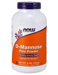 D-Mannose, Pure Powder - 170g | NOW Foods