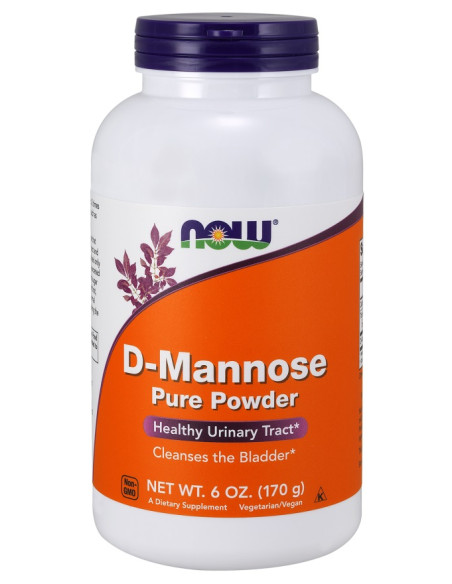 D-Mannose, Pure Powder - 170g | NOW Foods