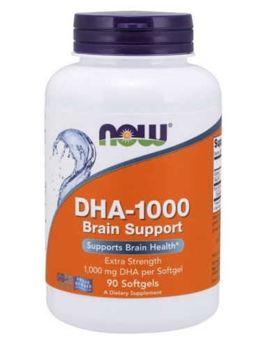 DHA-1000 Brain Support - 90 softgels | NOW Foods