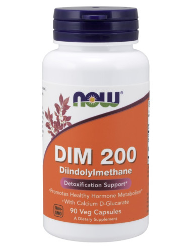 DIM 200 Diindolylmethane - 90 vcaps | NOW Foods