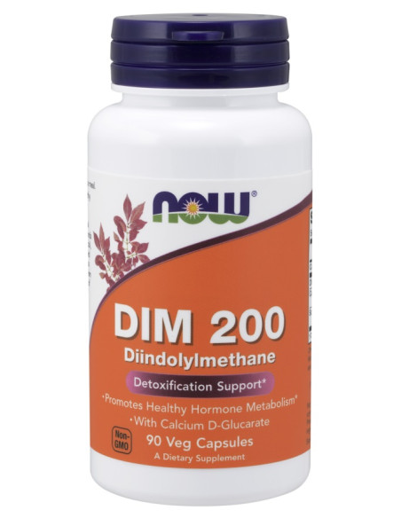 DIM 200 Diindolylmethane - 90 vcaps | NOW Foods