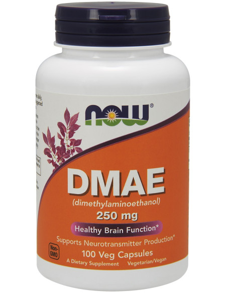 DMAE (Dimethylaminoethanol), 250mg - 100 vcaps | NOW Foods