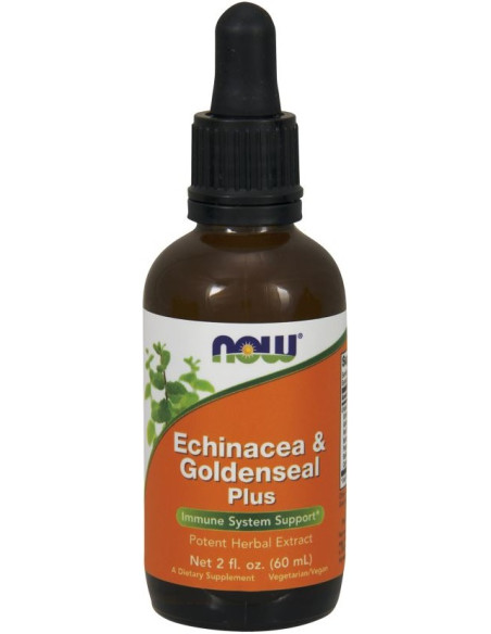 Echinacea & Goldenseal Plus - 60 ml. | NOW Foods