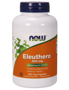 Eleuthero, 500mg - 250 vcaps | NOW Foods