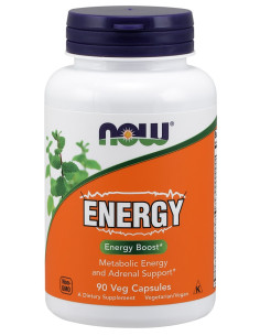 Energy - 90 vcaps | NOW Foods