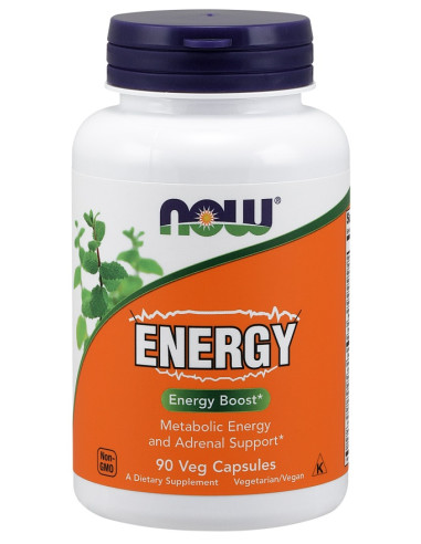 Energy - 90 vcaps | NOW Foods
