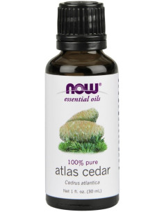 Essential Oil, Atlas Cedar Oil - 30 ml. | NOW Foods