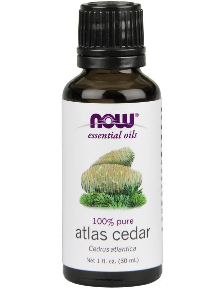 Essential Oil, Atlas Cedar Oil - 30 ml. | NOW Foods