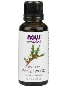 Essential Oil, Cedarwood Oil - 30 ml. | NOW Foods