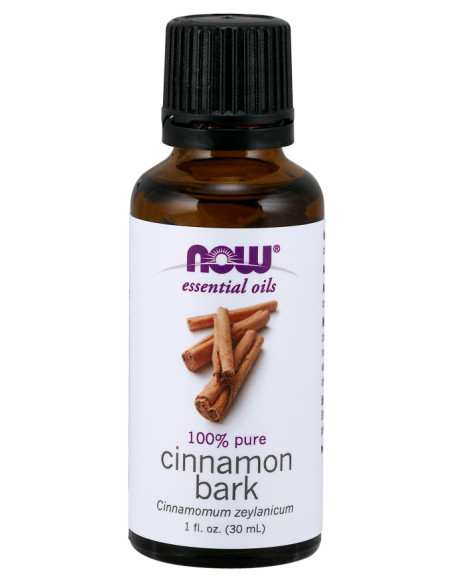 Essential Oil, Cinnamon Bark Oil - 30 ml. | NOW Foods