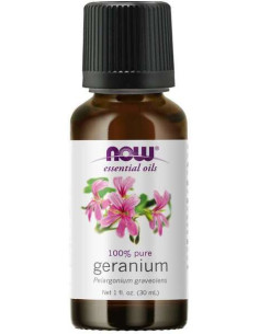Essential Oil, Geranium Oil - 30 ml. | NOW Foods