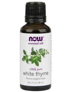 Essential Oil, White Thyme Oil - 30 ml. | NOW Foods
