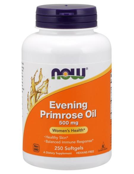 Evening Primrose Oil, 500mg - 250 softgels | NOW Foods