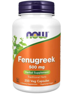 Fenugreek, 500mg - 250 vcaps | NOW Foods