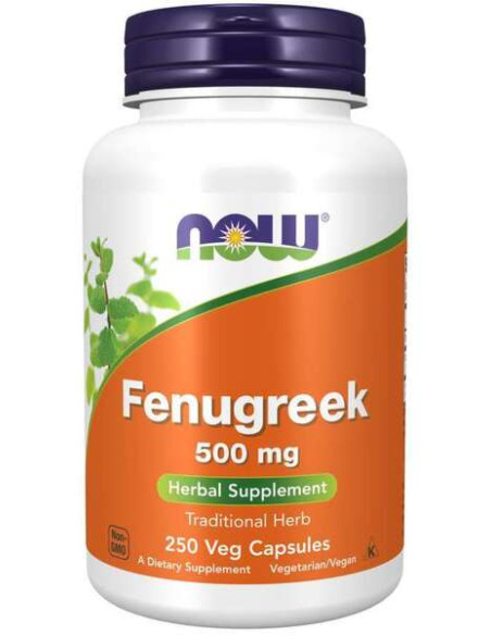 Fenugreek, 500mg - 250 vcaps | NOW Foods