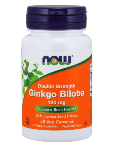 Ginkgo Biloba Double Strength, 120mg - 50 vcaps...