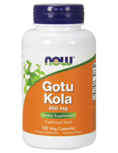 Gotu Kola, 450mg - 100 vcaps | NOW Foods
