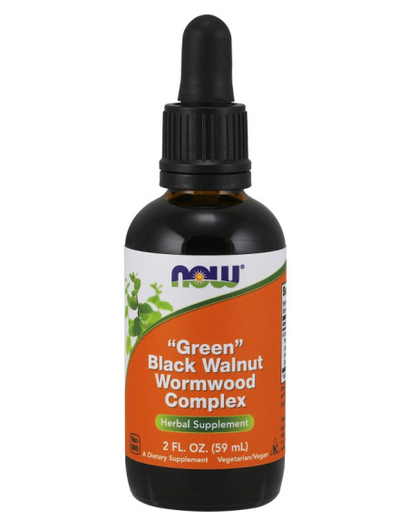 Green Black Walnut Wormwood Complex - 59 ml. | NOW Foods