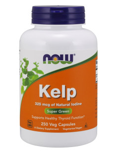 Kelp, 325mcg - 250 vcaps | NOW Foods