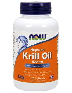 Krill Oil, 500mg - 120 softgels | NOW Foods