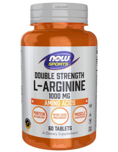 L-Arginine, 1000mg - 60 tablets | NOW Foods