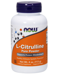 L-Citrulline, Pure Powder - 113g | NOW Foods