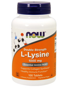 L-Lysine, 1000mg - 100 tabs | NOW Foods